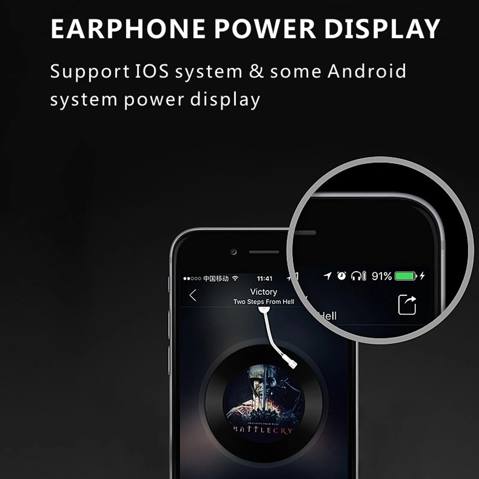 F910 Hanging Ear Style Dual Mic Noise Cancelling Bluetooth 5.0 Earphone