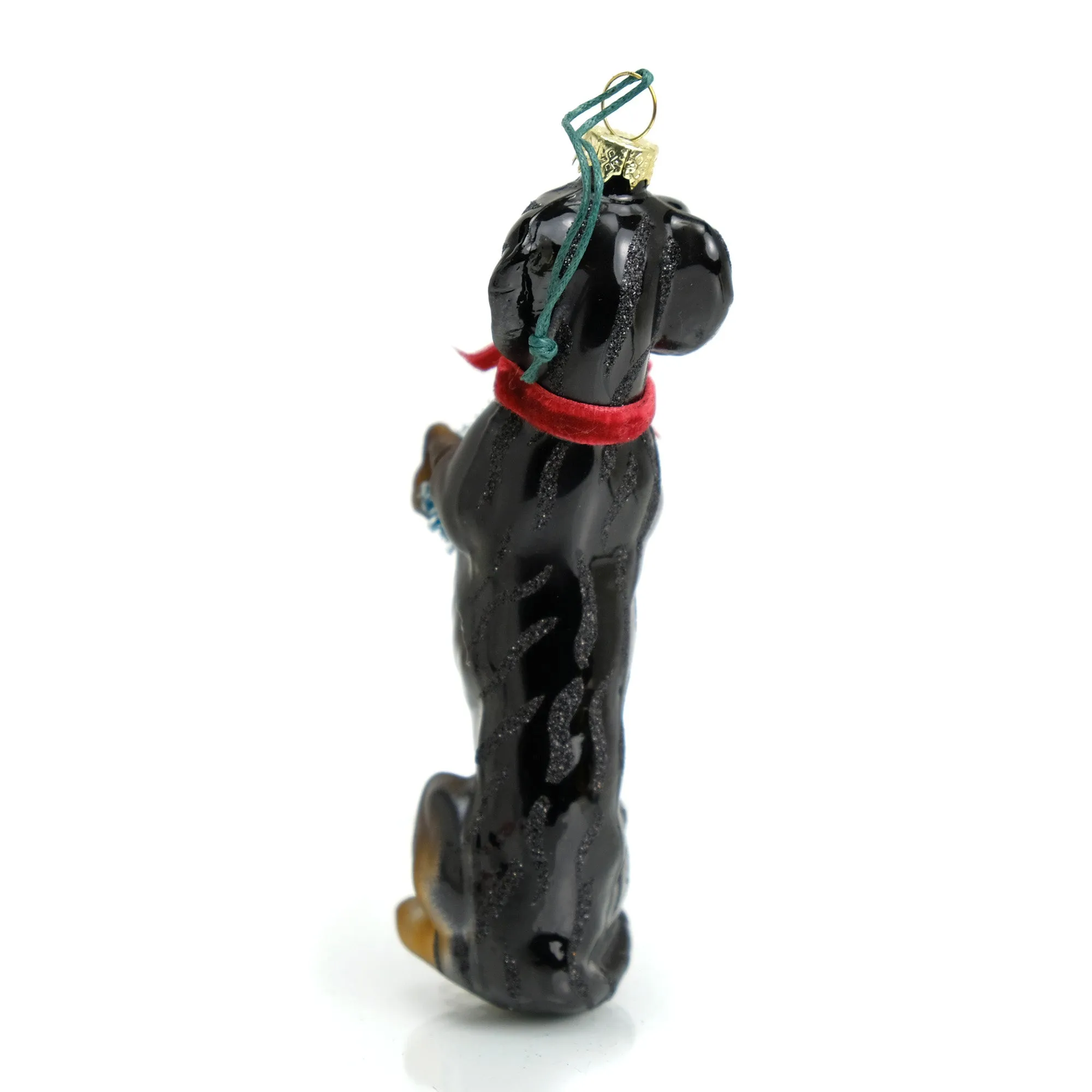 Festive Dachshund Ornament