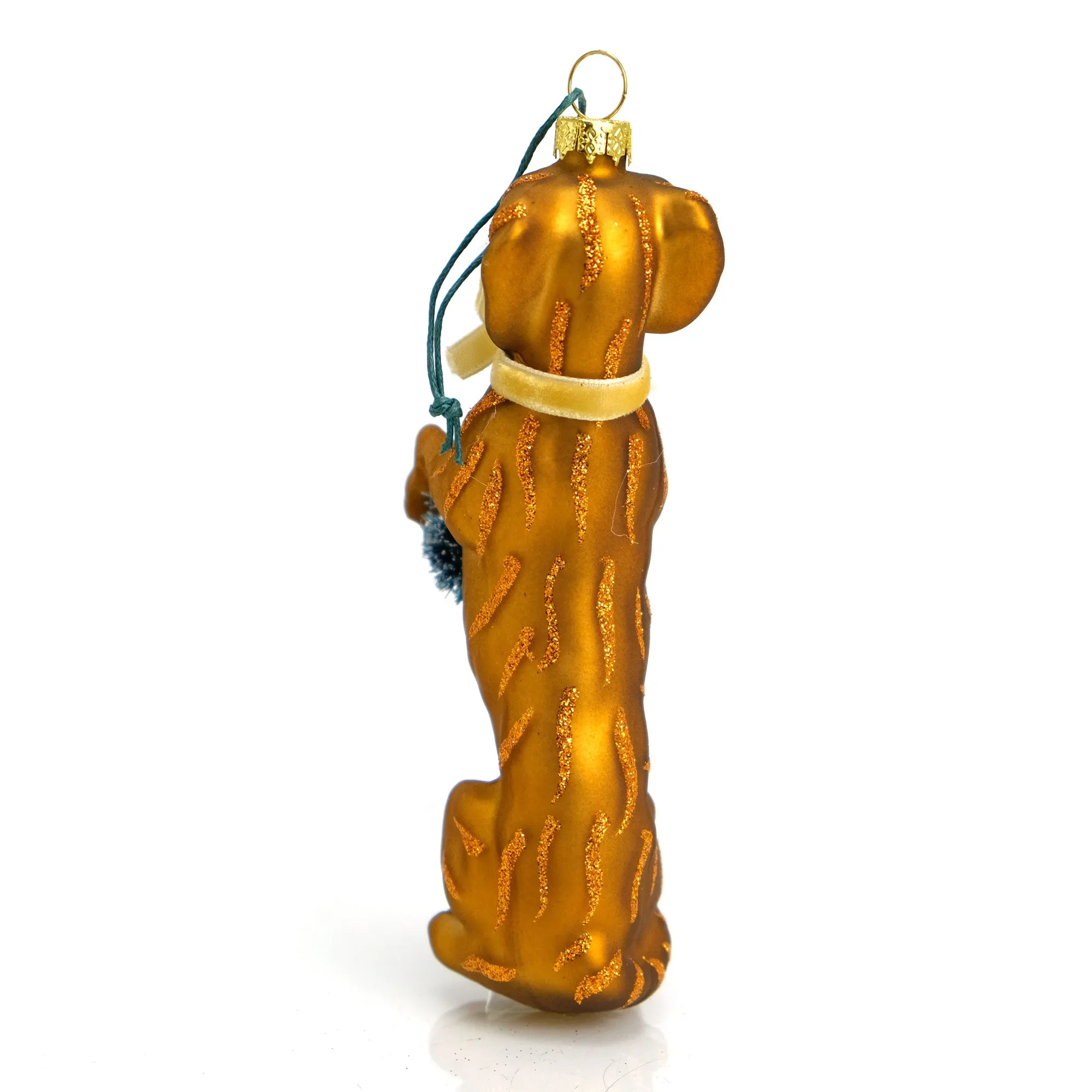 Festive Dachshund Ornament