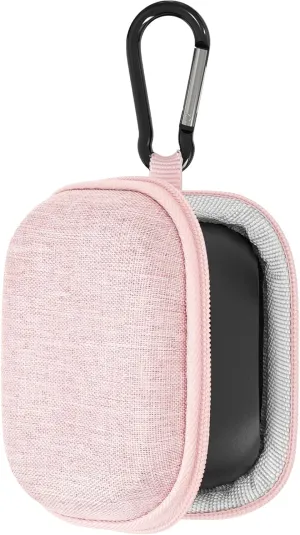 Geekria Shield Earbuds Case Compatible with JBL Vibe Buds 2, Tune Beam, Vibe Beam 2, Tune Buds 2 True Wireless Earbuds, Replacement Hard Shell Travel Carrying Bag with Cable Storage
