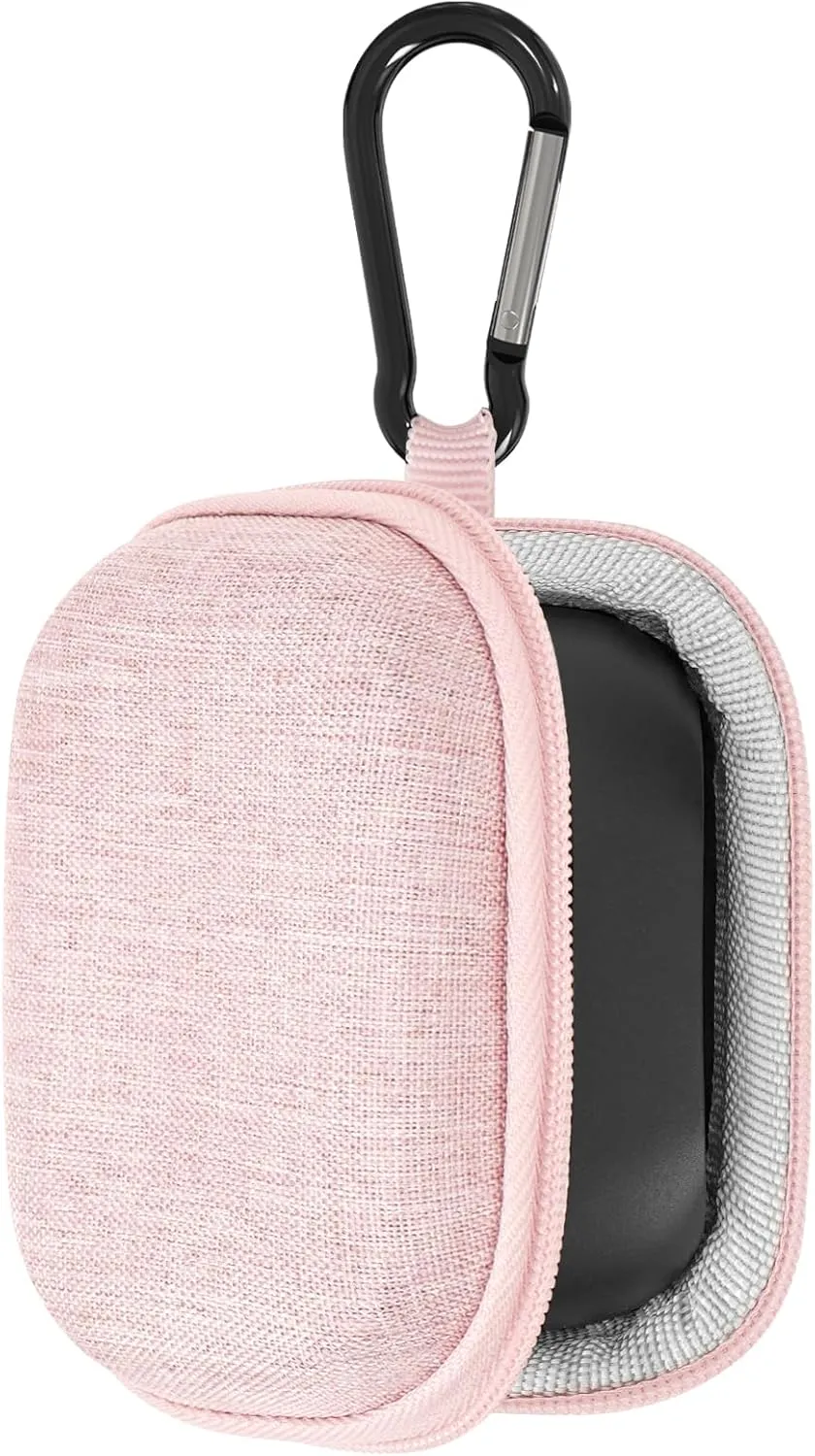 Geekria Shield Earbuds Case Compatible with JBL Vibe Buds 2, Tune Beam, Vibe Beam 2, Tune Buds 2 True Wireless Earbuds, Replacement Hard Shell Travel Carrying Bag with Cable Storage