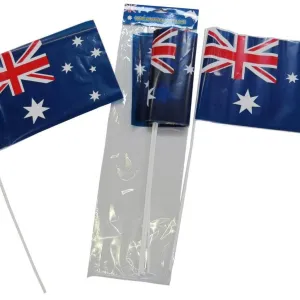 Handheld Aussie Flag Pack of 8
