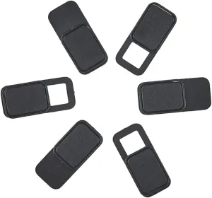 Happyyami Oval Webcam Privacy Cover Set 6pcs Slider Shutter for Laptop Pro/Camera Cover Metal Privacy Protect for Computer Smartphone