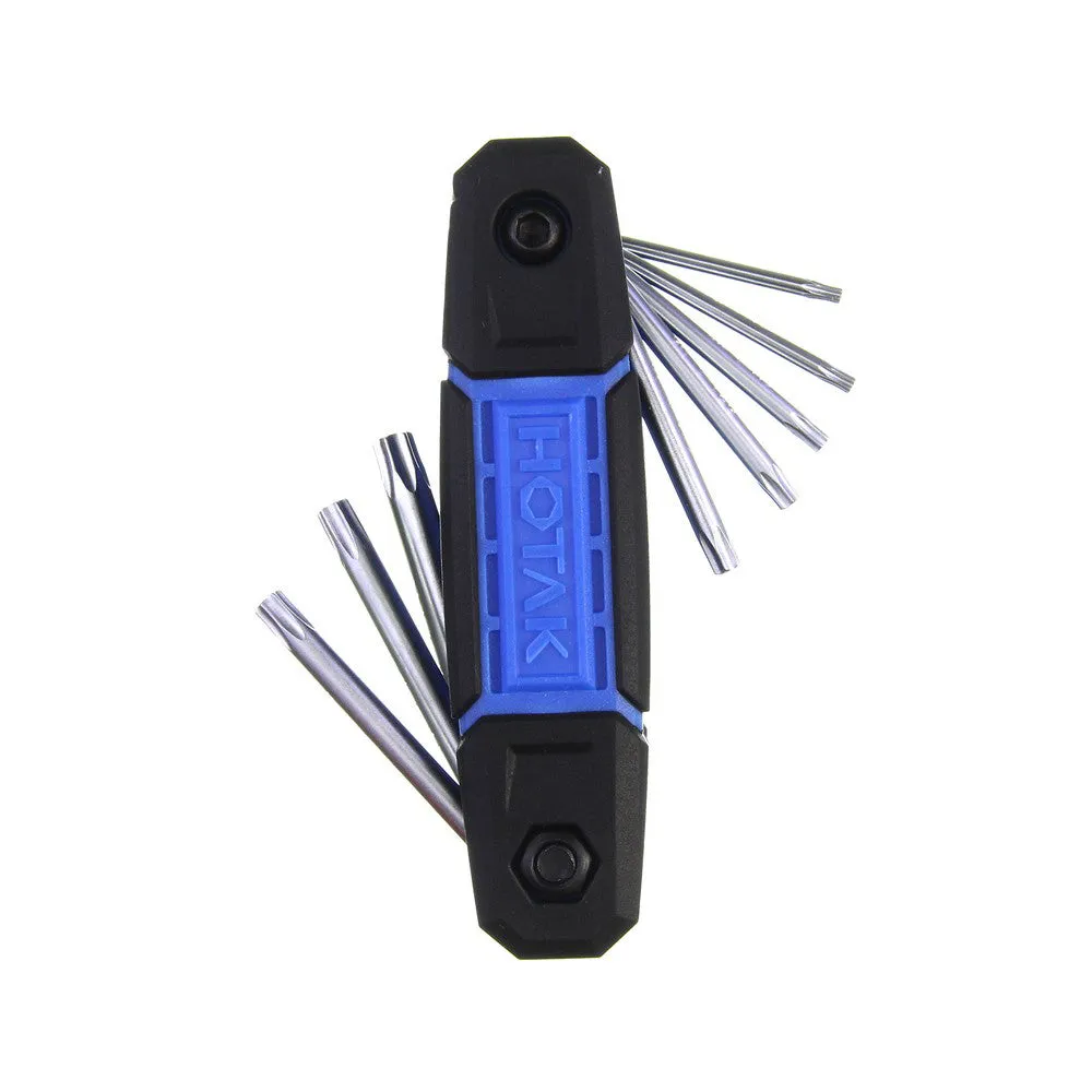 HOTAK Folding Torx Key Set (8pcs) YJHK-2757
