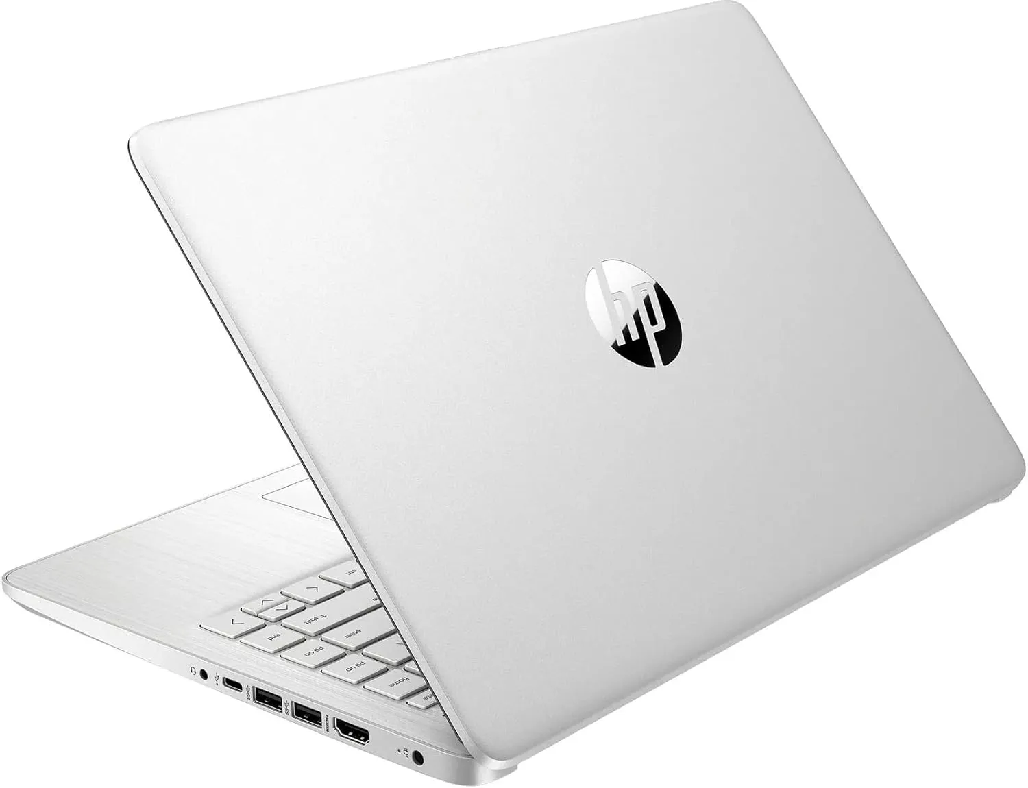 HP 14" Ultral Light Laptops, Intel Celeron N4120, 16GB RAM, 384GB Storage(128GB eMMC 256GB Micro SD), with Office Lifetime License & Windows 11 Pro, Long Battery Life, Wi-Fi, MicroSD, HDMI, Silver