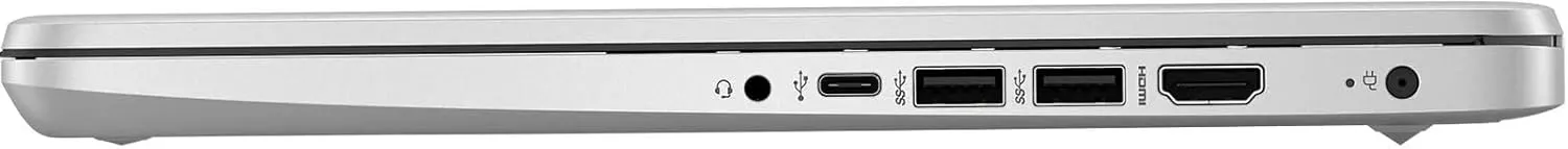 HP 14" Ultral Light Laptops, Intel Celeron N4120, 16GB RAM, 384GB Storage(128GB eMMC 256GB Micro SD), with Office Lifetime License & Windows 11 Pro, Long Battery Life, Wi-Fi, MicroSD, HDMI, Silver