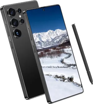 I25 Ultra Unlocked Smartphone 6.9" HD  Display 8 256GB Unlocked Phone,Snapdragon 8 Gen3 7000mAh Dual Speakers 5G Unlocked Phones,Face ID/Fingerprint Lock/GPS (Black)