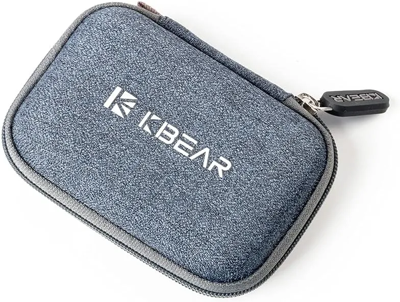in Ear Monitor Case for TRI Carrying Case IEM Headphones, in Ear Monitors Earphones,Earphones Earbuds.Suitable for KZ ZS10 Pro X/ZS10 Pro/AS10/ZSN/ZST/ZEX/AS10/AS16/ CCZ Melody (Gary)