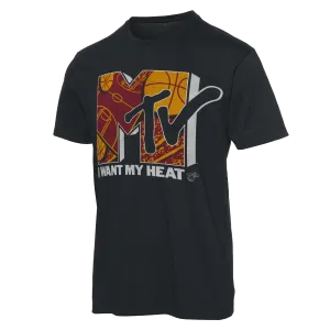 Junk Food Miami HEAT MTV I Want My HEAT Tee