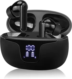 Language Translator Earbuds Offer Two Way Real-time Translation in 150 Languages, with Bluetooth and APP Provide Online Instant Voice for Travel Business Learning