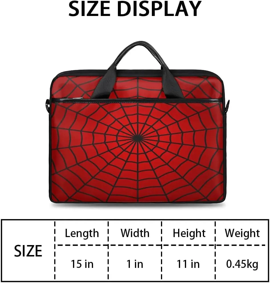 Laptop Bag for Women Men, 15.6 inch Messenger Shoulder Bags, Water Resistant Computer Bag Sleeve