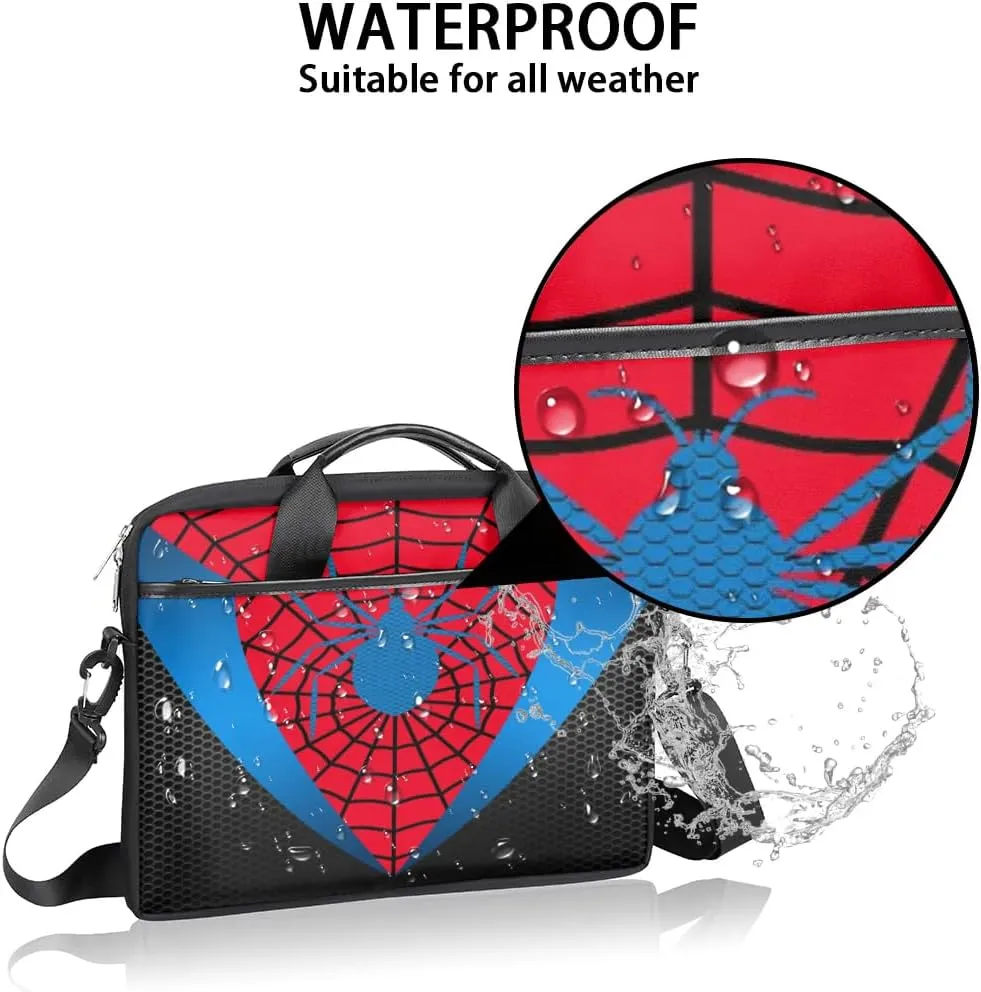 Laptop Bag for Women Men, 15.6 inch Messenger Shoulder Bags, Water Resistant Computer Bag Sleeve