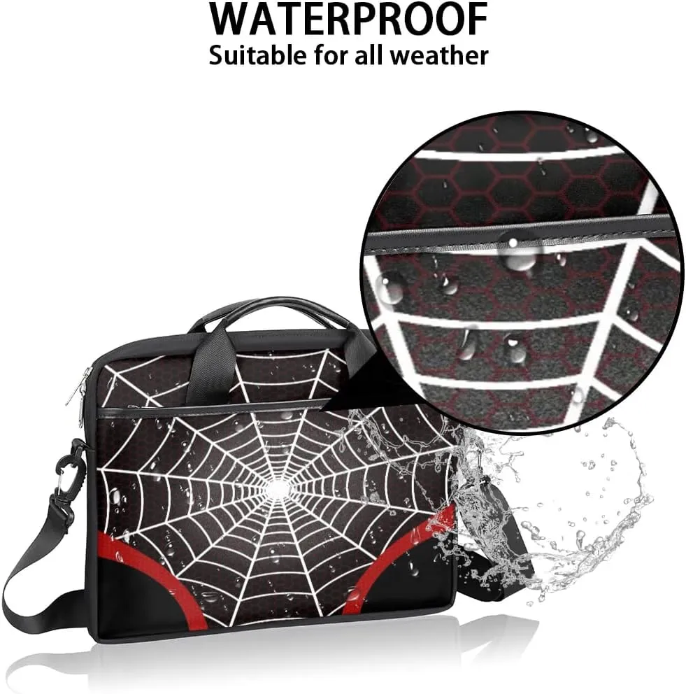Laptop Bag for Women Men, 15.6 inch Messenger Shoulder Bags, Water Resistant Computer Bag Sleeve