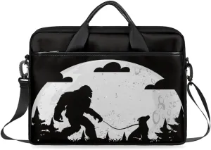 Laptop Bag for Women Men, 15.6 inch Messenger Shoulder Bags, Water Resistant Computer Bag Sleeve
