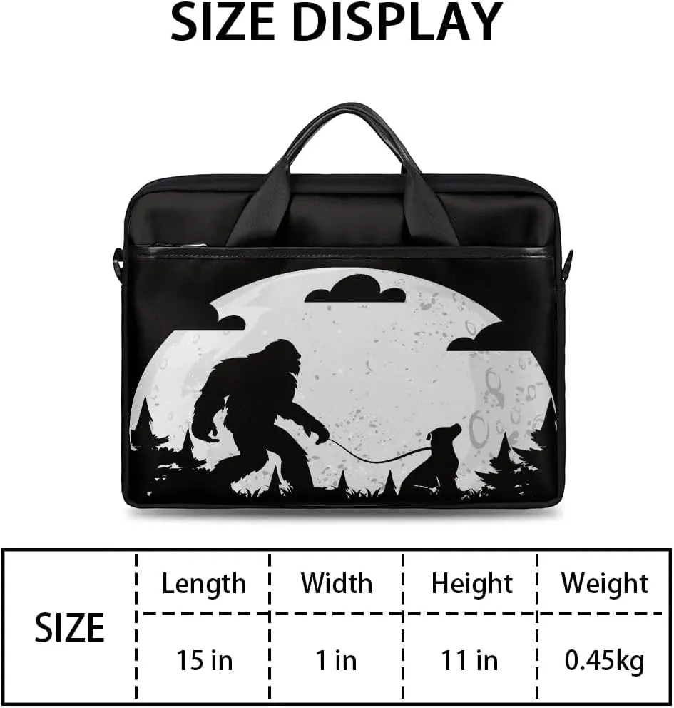 Laptop Bag for Women Men, 15.6 inch Messenger Shoulder Bags, Water Resistant Computer Bag Sleeve