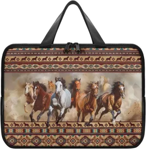 Laptop Sleeve Case Travel Laptop Bag with Handle Shockproof Carrying Briefcase Large Capacity Tablet Bag