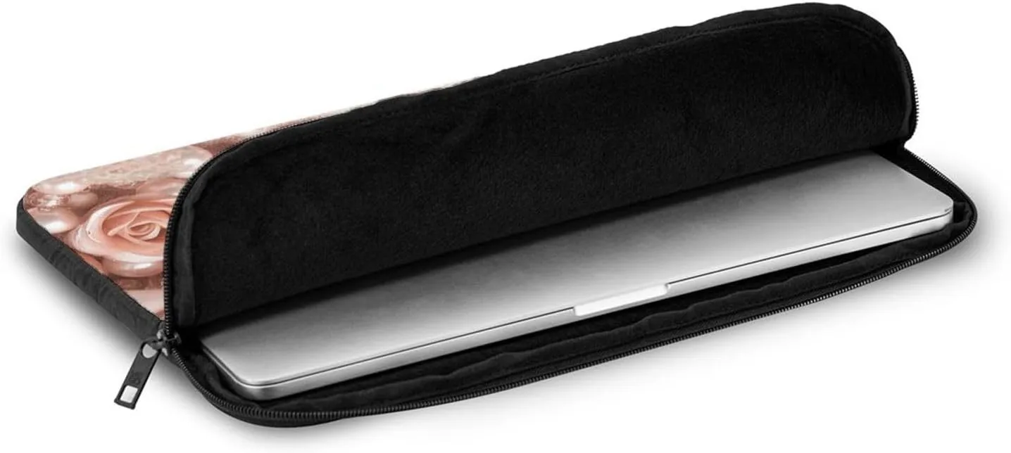 Laptop Sleeve Shockproof Laptop Bag Blush Computer Case Water Resistant Laptop Carrying Case 13 inch