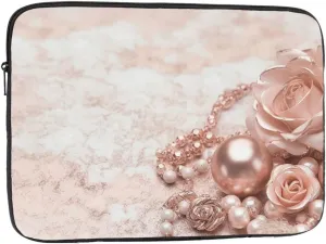 Laptop Sleeve Shockproof Laptop Bag Blush Computer Case Water Resistant Laptop Carrying Case 13 inch
