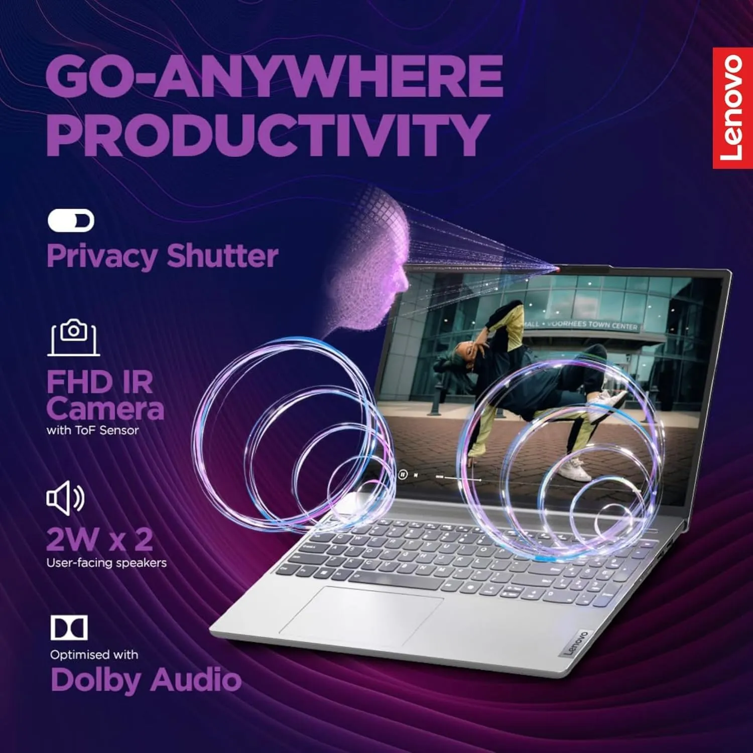 Lenovo IdeaPad Premium Series Laptop  15.6 FHD Touchscreen  Intel Core i3 6-Core Processor  40GB RAM  1.5TB SSD (1TB PCIe SSD withHP P500 512GB Portable SSD)  Copilot & AI Ready  Windows 11 Pro