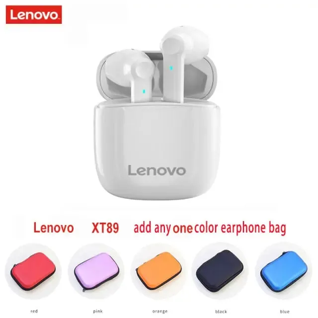 Lenovo TWS Wireless Bluetooth 5.0 Earphone LED Display Headset Volume Control HIFI Stereo Waterproof Sports Earbuds