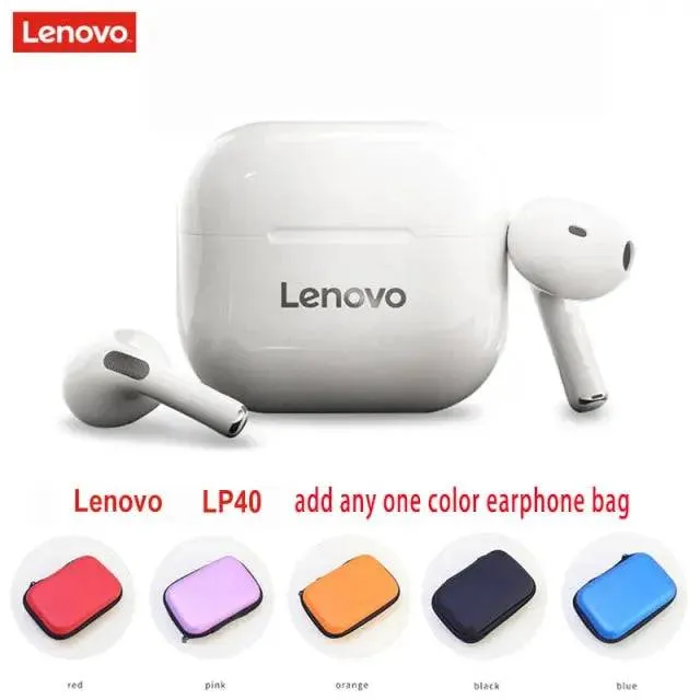 Lenovo TWS Wireless Bluetooth 5.0 Earphone LED Display Headset Volume Control HIFI Stereo Waterproof Sports Earbuds