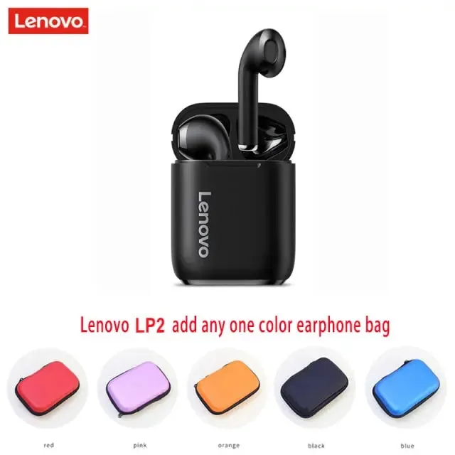 Lenovo TWS Wireless Bluetooth 5.0 Earphone LED Display Headset Volume Control HIFI Stereo Waterproof Sports Earbuds