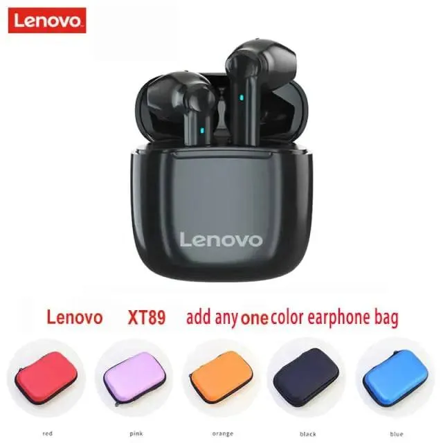 Lenovo TWS Wireless Bluetooth 5.0 Earphone LED Display Headset Volume Control HIFI Stereo Waterproof Sports Earbuds