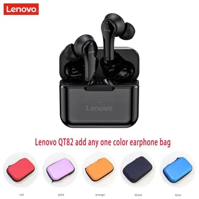 Lenovo TWS Wireless Bluetooth 5.0 Earphone LED Display Headset Volume Control HIFI Stereo Waterproof Sports Earbuds