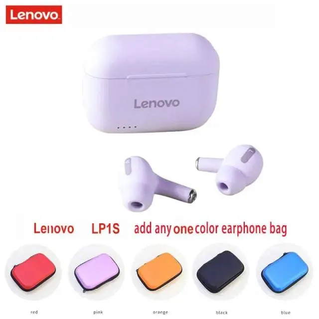 Lenovo TWS Wireless Bluetooth 5.0 Earphone LED Display Headset Volume Control HIFI Stereo Waterproof Sports Earbuds