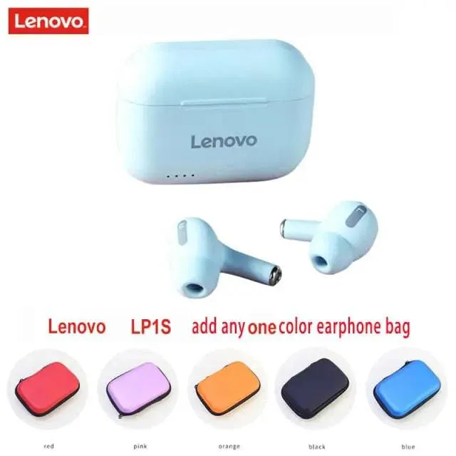 Lenovo TWS Wireless Bluetooth 5.0 Earphone LED Display Headset Volume Control HIFI Stereo Waterproof Sports Earbuds
