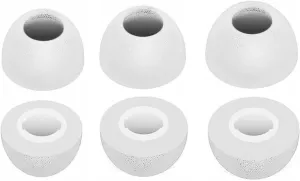Memory Foam Ear Tips Compatible with JBL Tune 230NC TWS Earbuds, Foam Ear Buds Noise Cancelling Ear Cap Ear Plug Eartips, LMS 3 Size 3 Pairs,White 214