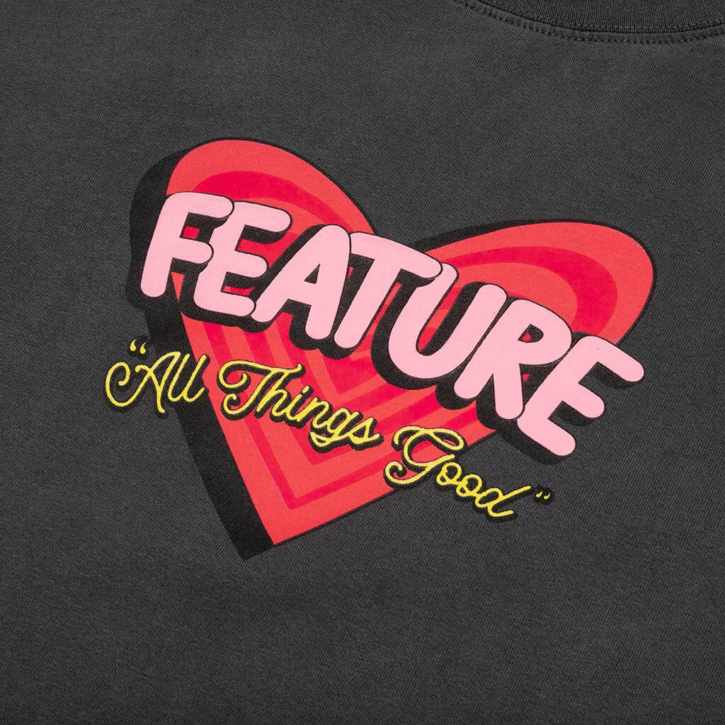 Merry Melodies of Love Tee - Pigment Black