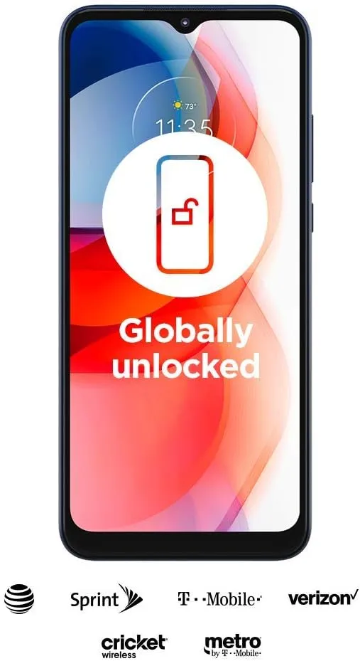 Moto G Play | 2021 | 3-Day battery | Unlocked | Made for US by Motorola | 3/32GB | 13MP Camera | Blue