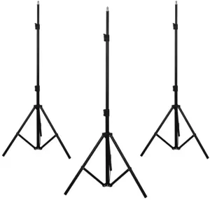 Nanlite LS-170 Ultra-Portable Triple Lighting Stand Kit with Carrying Bag