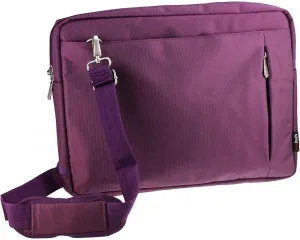 Navitech Purple Sleek Water Resistant Travel Bag - Compatible with BOIFUN 17.5" Portable DVD Player