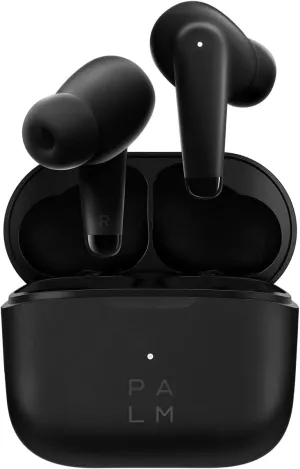 Palm Buds Pro, Lightweight and Comfortable True Wireless Noise Cancellation Earbuds, Deep Bass, 6-Microphones, Hybrid ANC, Ambient Mode, Clear Calls, IPX4 Water Resistant, 24h  Playtime, Bluetooth 5