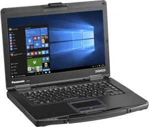 Panasonic Toughbook CF-54, Intel Core i5-5300U @2.30GHz, 14.0 HD Touchscreen, 8 GB, 256 GB SSD, WiFi, Bluetooth, Windows 10 Pro (Renewed)