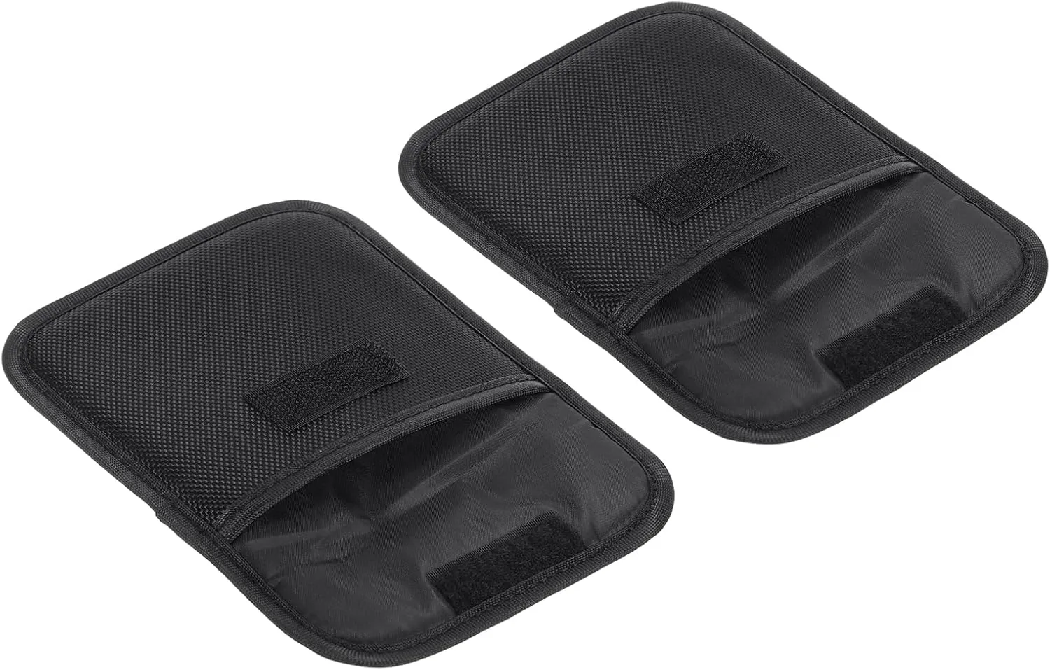 PATIKIL 120x120mm Lens Filter Case, 2Pcs Camera Filter Case Portable Lens Filter Pouch Photography Fit Camera Bag Coat Pocket Drone, Black
