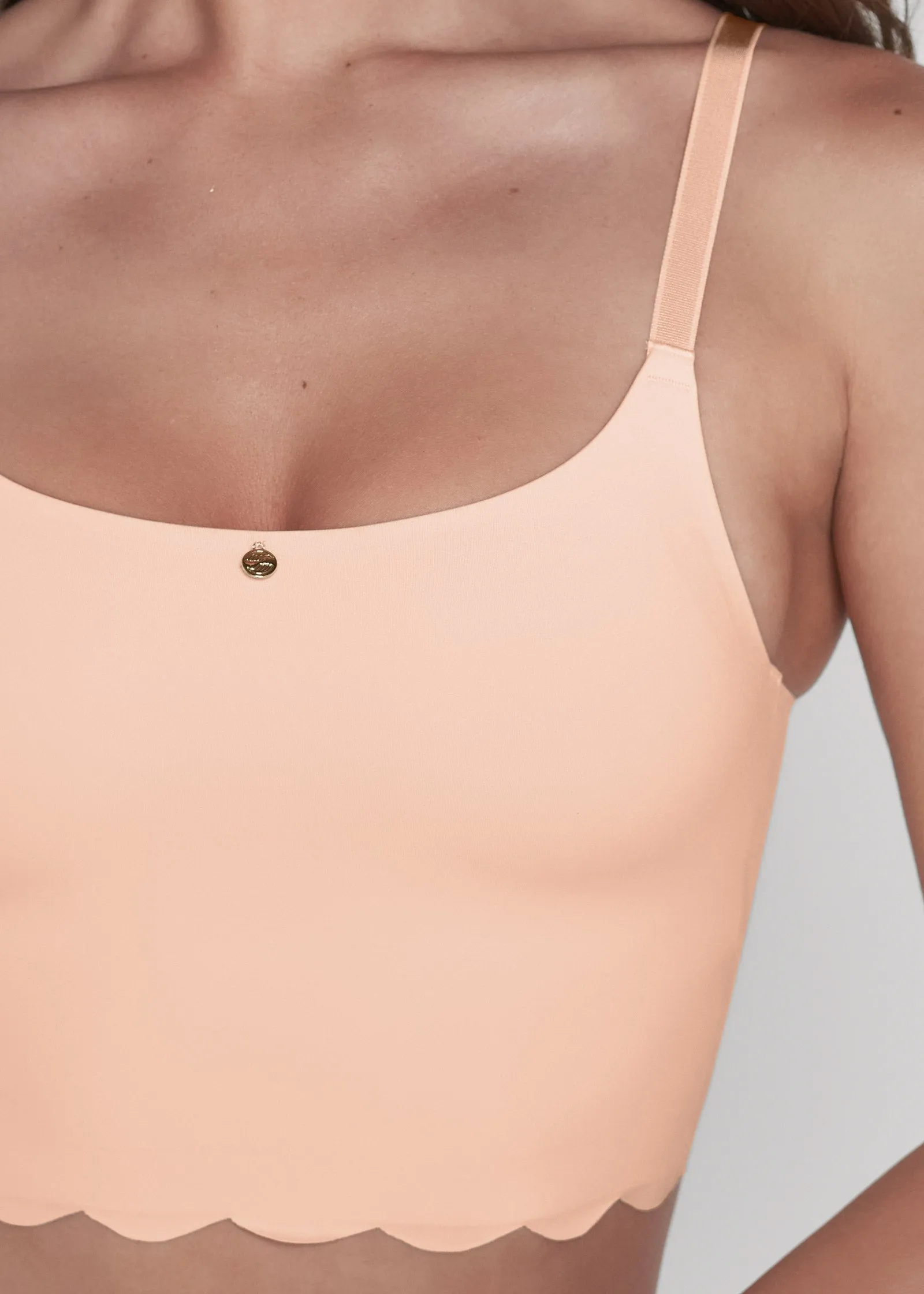 Pearl By VENUS® Scalloped Bralette - Bare Bliss