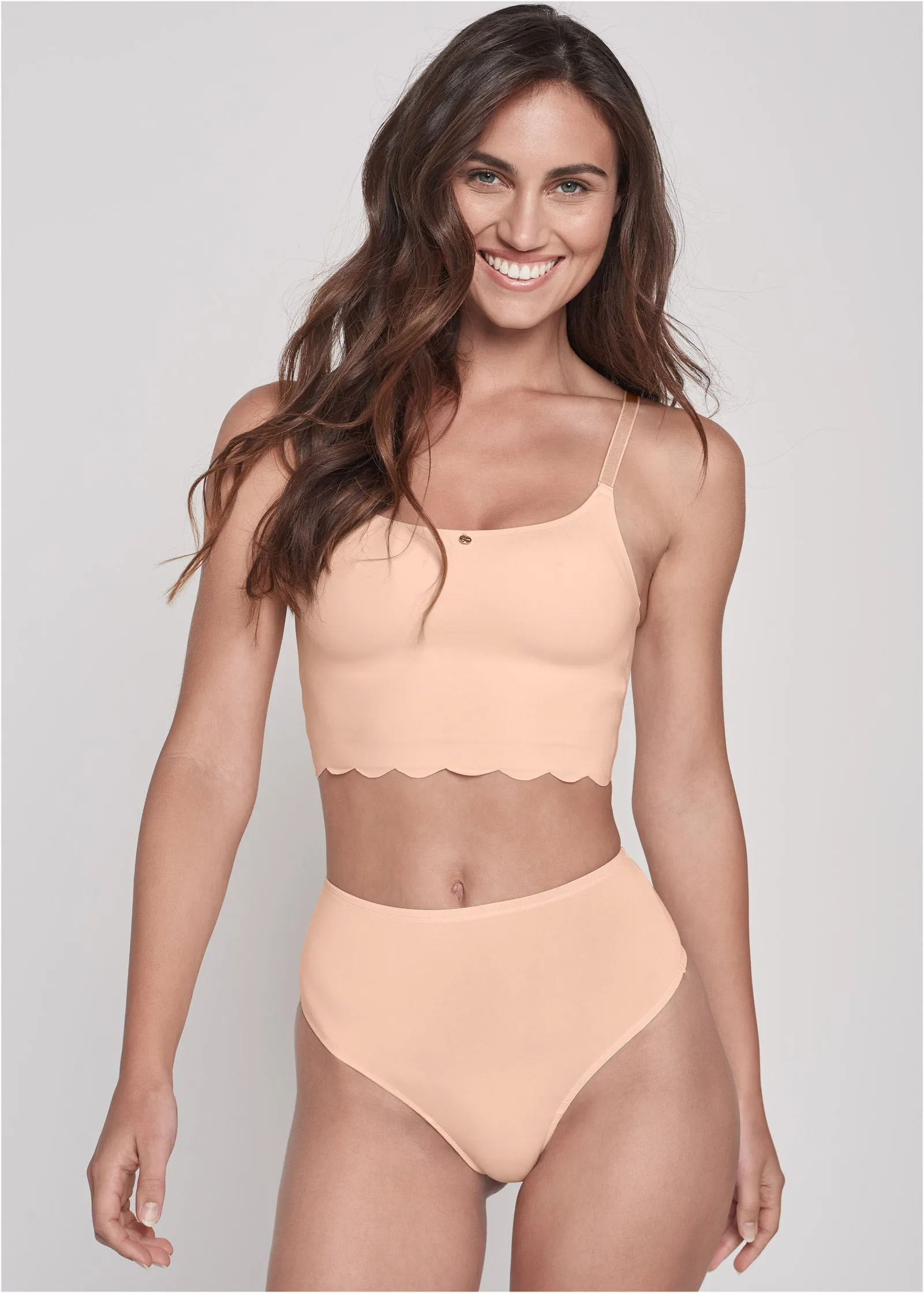 Pearl By VENUS® Scalloped Bralette - Bare Bliss