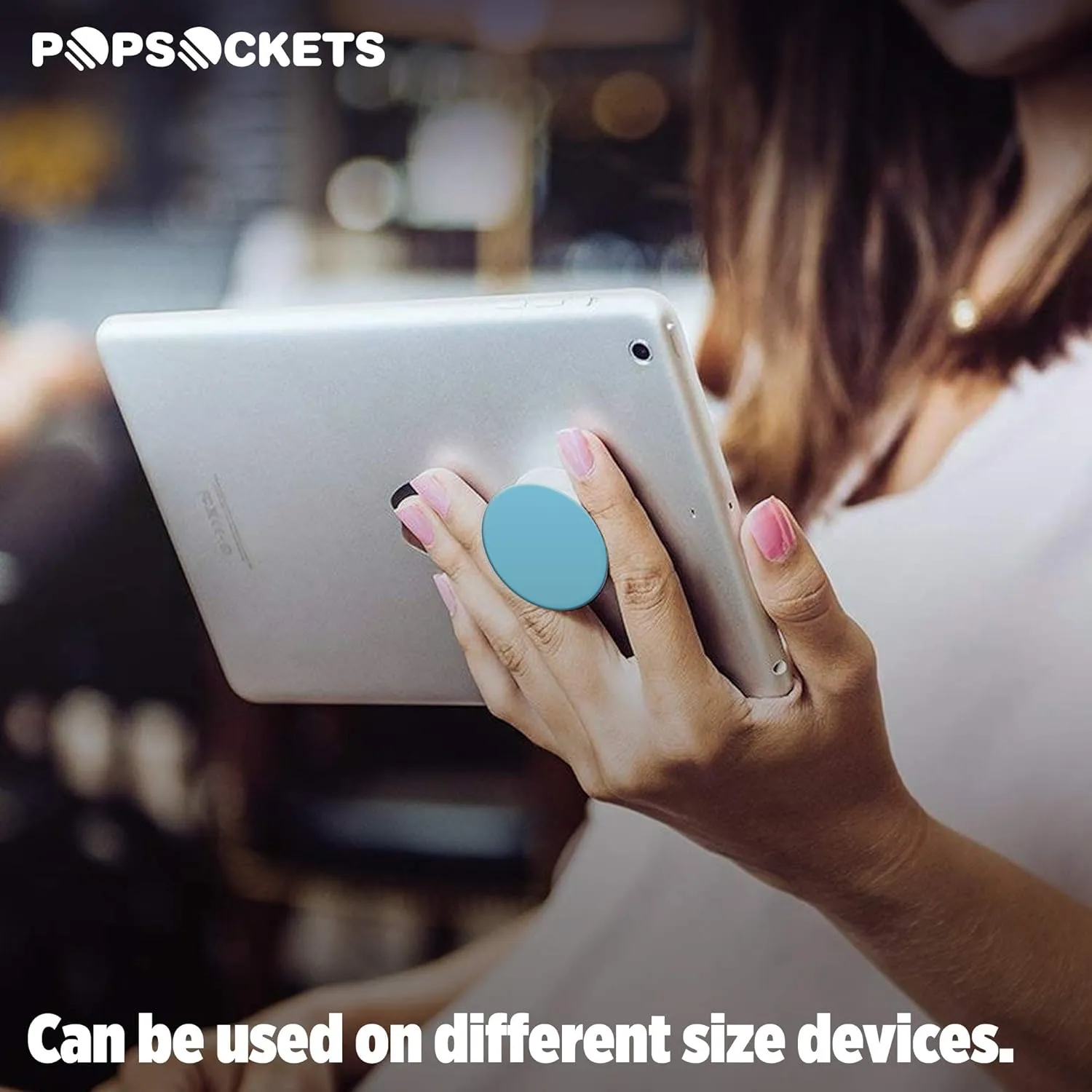 PopSockets: Non-Swappable, Collapsible Grip & Stand for Phones and Tablets - Monkeyhead Galaxy