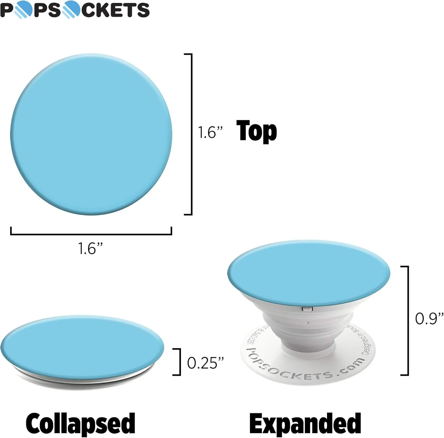 PopSockets: Non-Swappable, Collapsible Grip & Stand for Phones and Tablets - Monkeyhead Galaxy