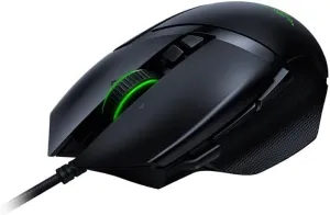 Razer Basilisk Gaming Mouse: 16,000 DPI Optical Sensor - Chroma RGB Lighting - 8 Programmable Buttons - Mechanical Switches - Customizable Scroll Resistance - Classic Black