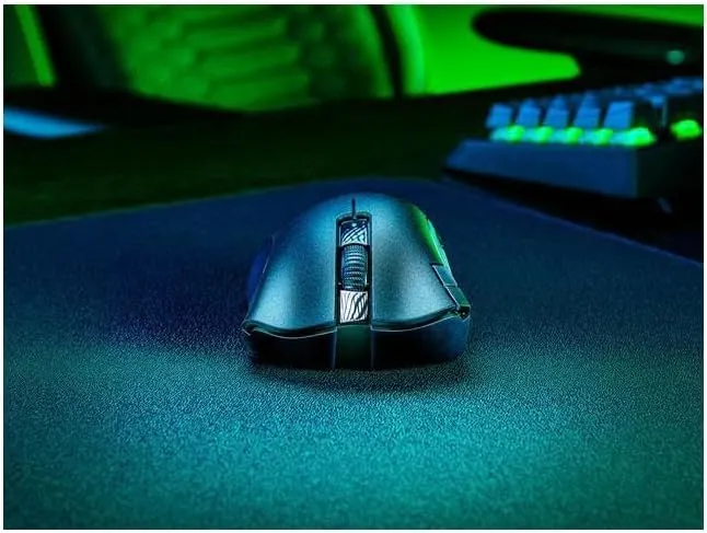 Razer DeathAdder V2 X HyperSpeed: Award-Winning Ergonomic Design - Ultra-Fast Wireless - 235hr Battery Life - 7 Programmable Buttons - Gen 2 Mechanical Switches - 5G 14K DPI Optical Sensor