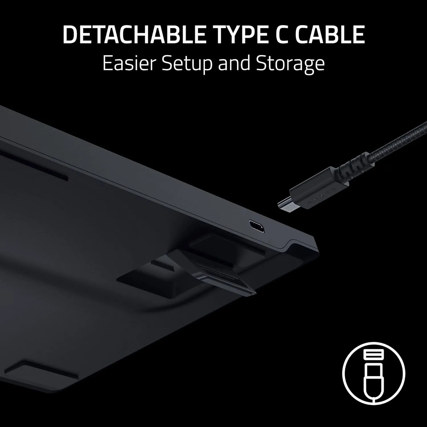 Razer DeathStalker V2 Gaming Keyboard: Low Profile Optical Switches Clicky Purple - Durable Coated Keycaps - Aluminum Top Plate - Multi Function Roller & Media Button - Chroma RGB Snap Tap