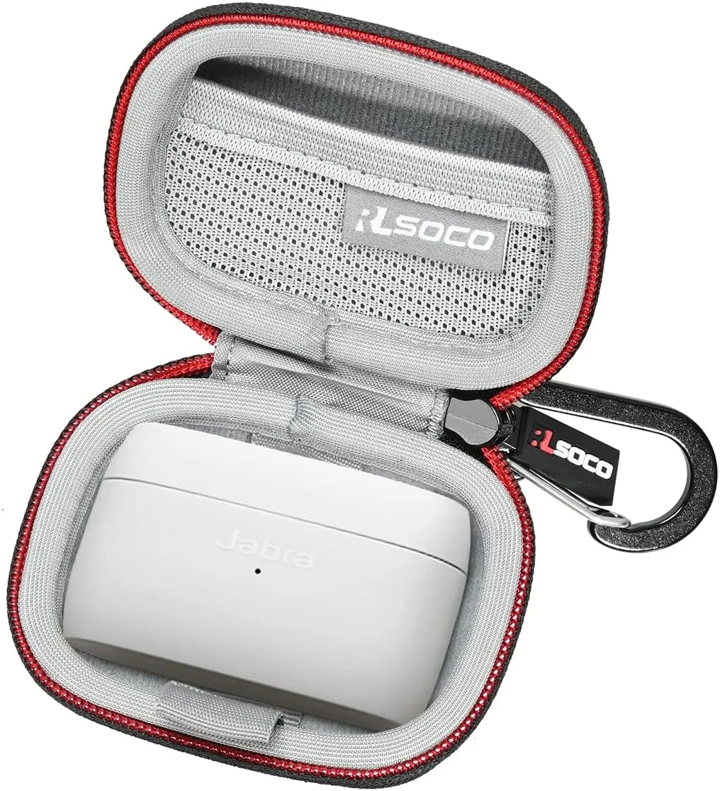 RLSOCO Hard Case for Jabra Elite 8 Active/Elite 10/Elite 5/Elite 8 Active Gen 2/Elite 10 Gen 2 True Wireless Bluetooth Earbuds