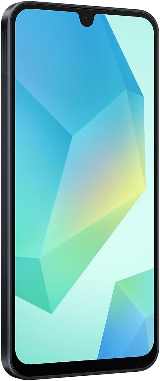 SAMSUNG Galaxy A16 4G (SM-A165M/DS), 128GB 6GB RAM, Dual SIM, Factory Unlocked GSM, International Version (25W Power Adapter Bundle) - (Black)
