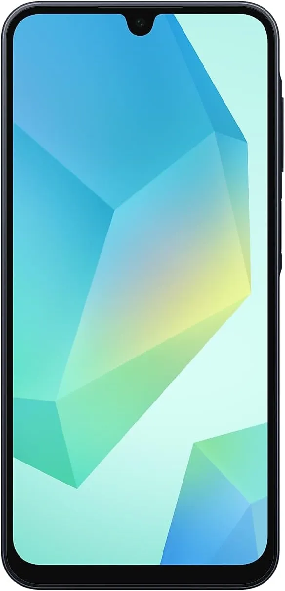SAMSUNG Galaxy A16 4G (SM-A165M/DS), 128GB 6GB RAM, Dual SIM, Factory Unlocked GSM, International Version (25W Power Adapter Bundle) - (Black)