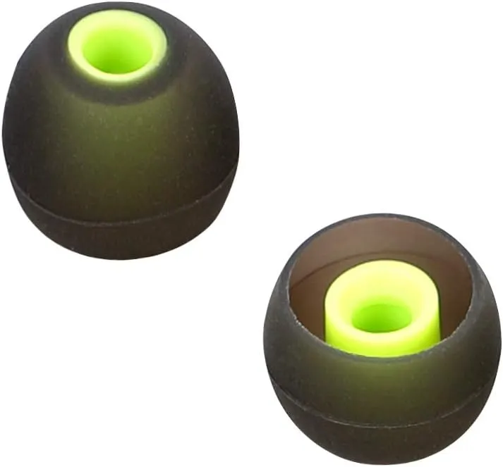 Silicone Earbud Replacement Tips - 9 Pairs S/M/L, Fit For In-Ear Headphones (Inner Hole 3.8mm-5.1mm)