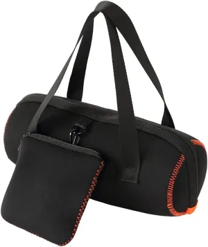 Soft Carrying Case Compatible with JBL Charge 5 Speaker,Flip 5 Travel Storage Bag Shoulder Bag